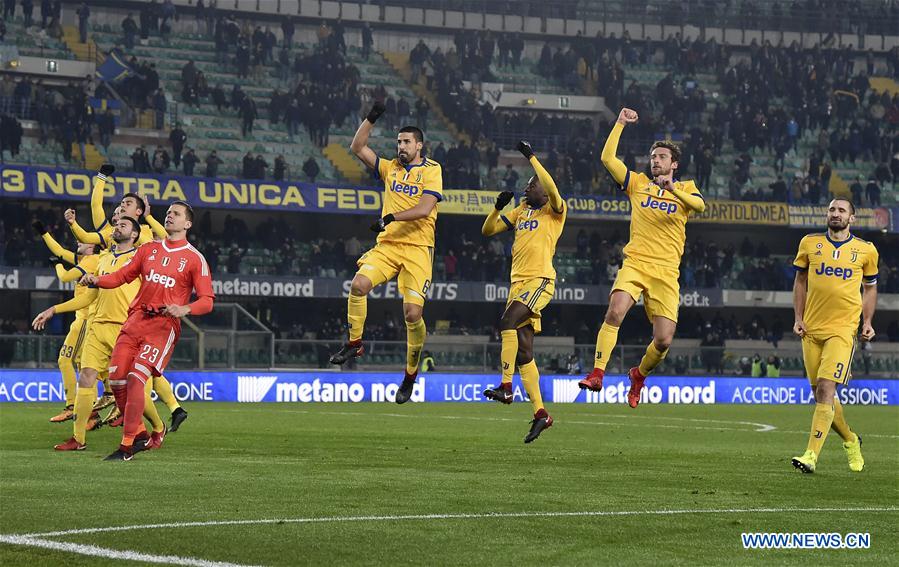 (SP)ITALY-VERONA-SOCCER-SERIE A-JUVENTUS VS VERONA