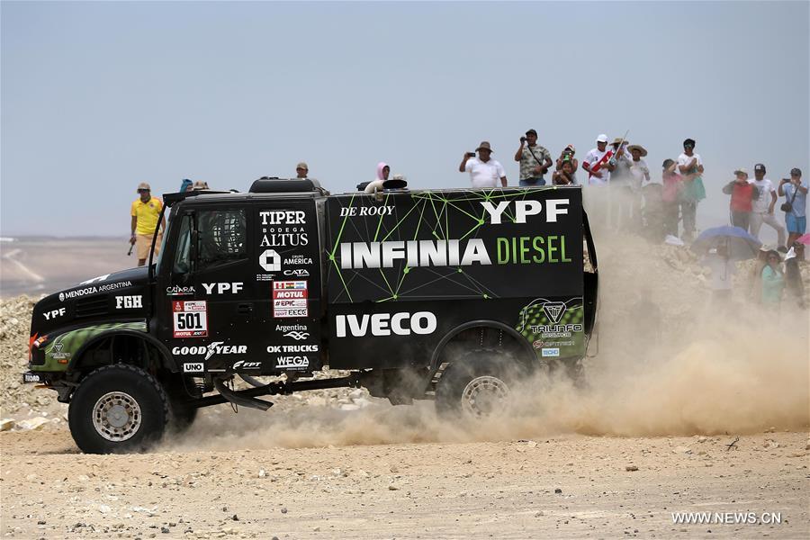 (SP)PERU-PISCO-DAKAR RALLY-STAGE 2