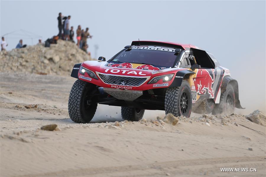 (SP)PERU-PISCO-DAKAR RALLY-STAGE 2