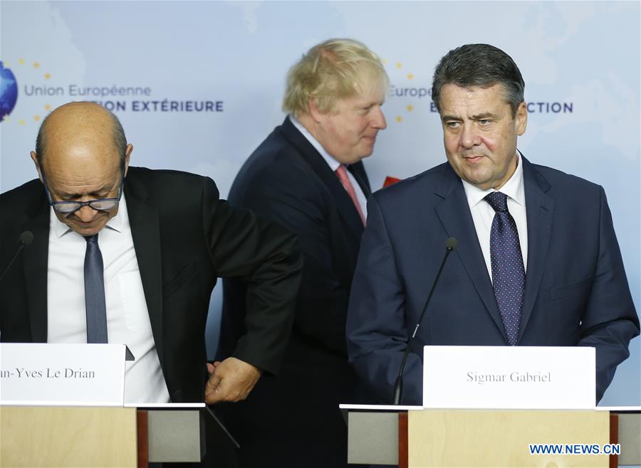 BELGIUM-BRUSSELS-EU-IRAN-FOREIGN MINISTERS-MEETING