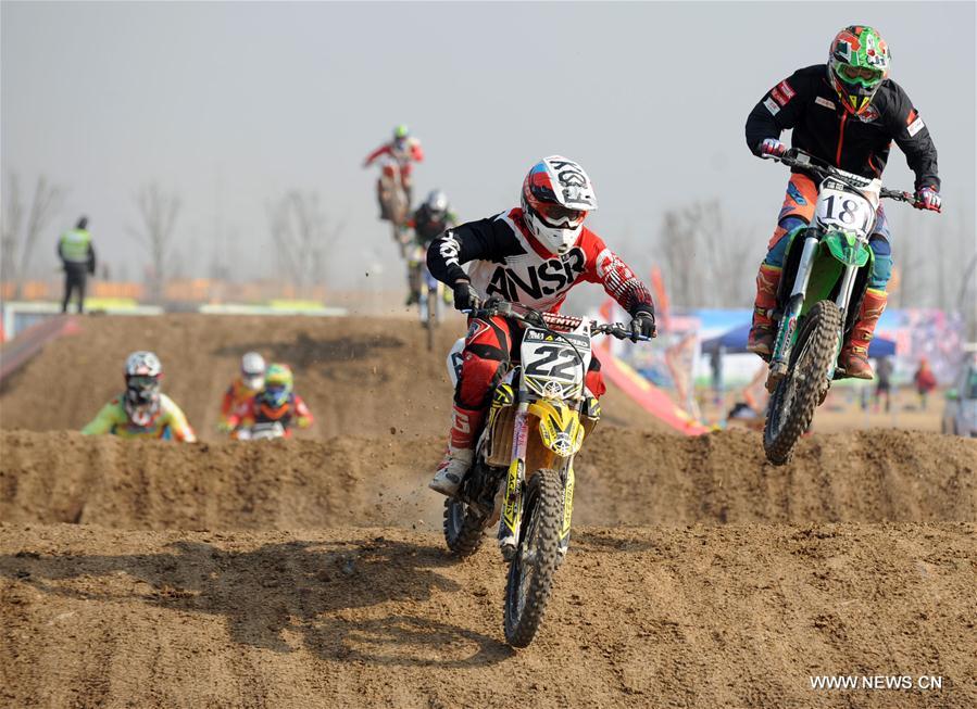 #CHINA-ANHUI-BOZHOU-MOTOCROSS CONTEST (CN)