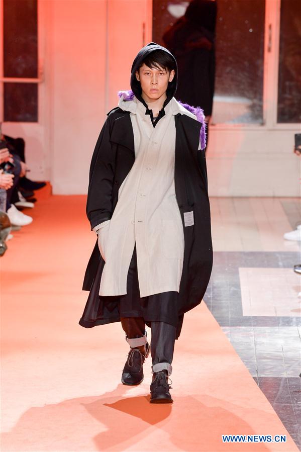 FRANCE-PARIS-MEN'S FASHION WEEK-YOSHI YAMAMOTO