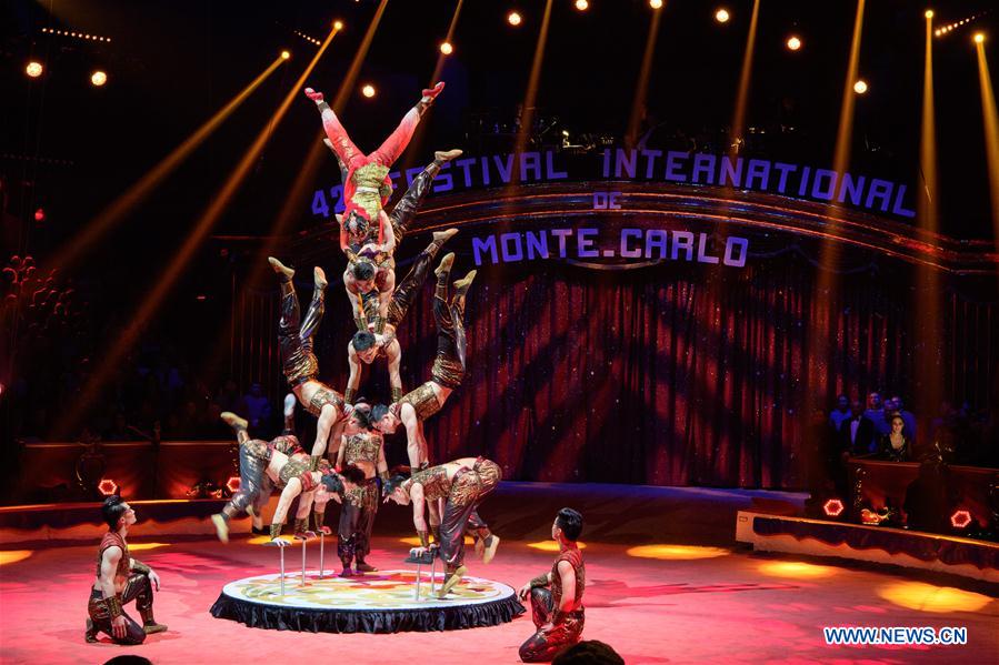 MONACO-FONTVIEILLE-42ND MONTE-CARLO INTERNATIONAL CIRCUS FESTIVAL