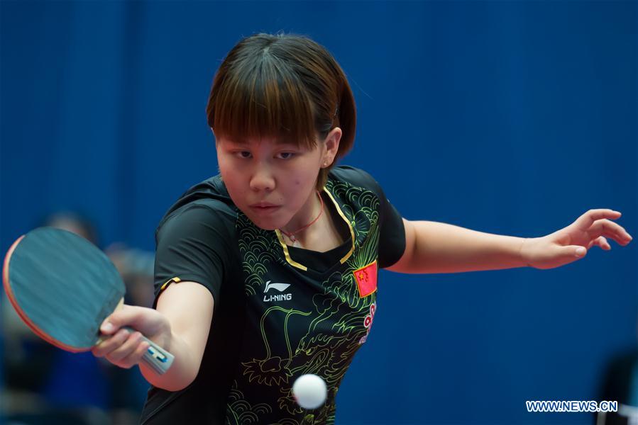 (SP)HUNGARY-BUDAPEST-ITTF WORLD TOUR-HUNGARIAN OPEN-WOMEN'S SINGLES