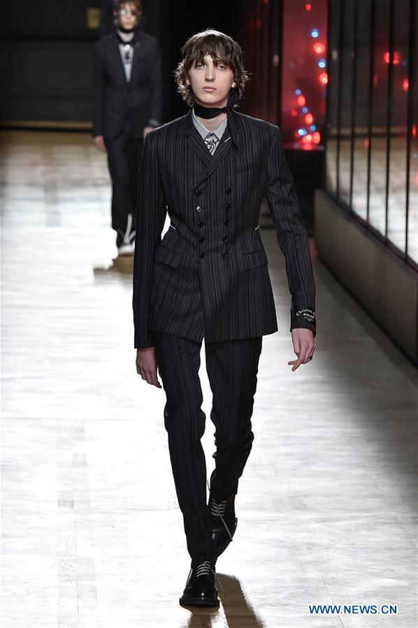 FRANCE-PARIS-MEN'S FASHION WEEK-DIOR HOMME