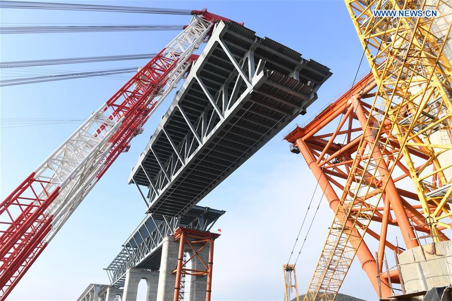 CHINA-FUJIAN-EXPRESSWAY-RAILWAY BRIDGE-CONSTRUCTION (CN)