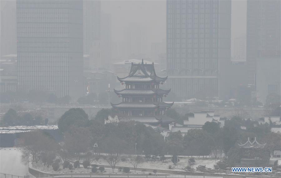 CHINA-CHANGSHA-SNOWFALL(CN)