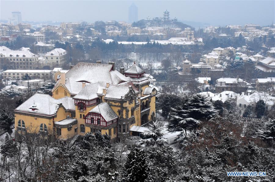 CHINA-QINGDAO-SNOWFALL(CN)