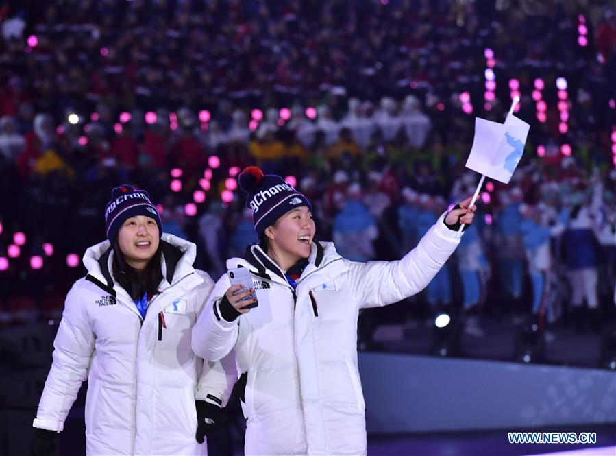 (SP)OLY-SOUTH KOREA-PYEONGCHANG-OPENING CEREMONY