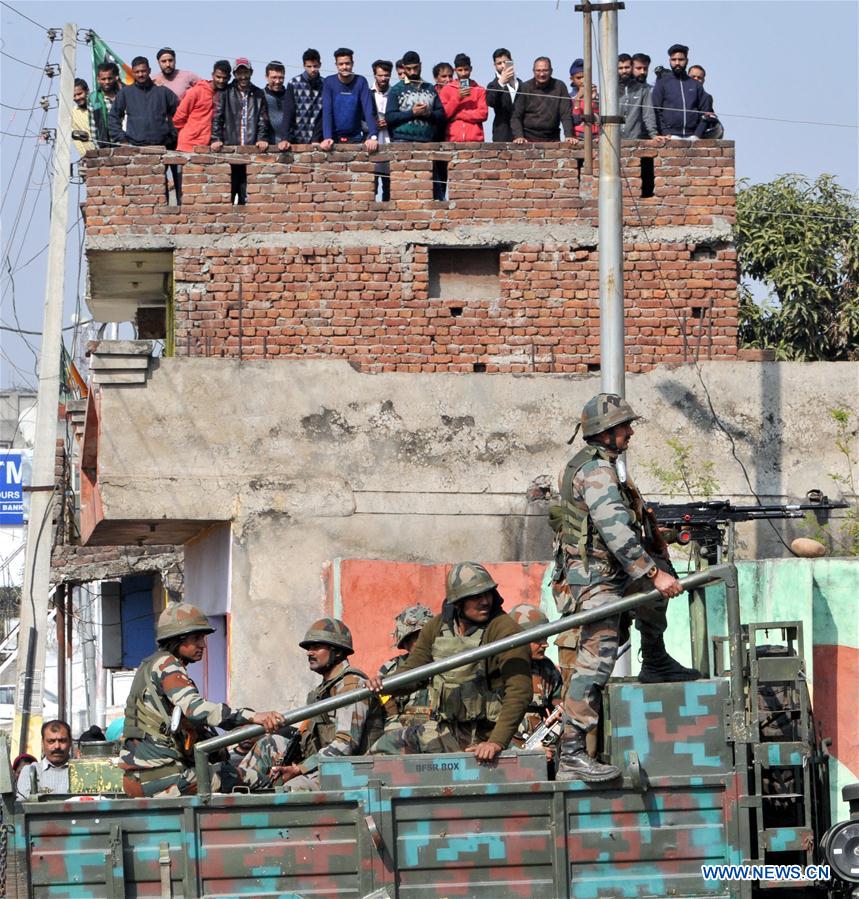 KASHMIR-JAMMU-MILITARY CAMP-ATTACK