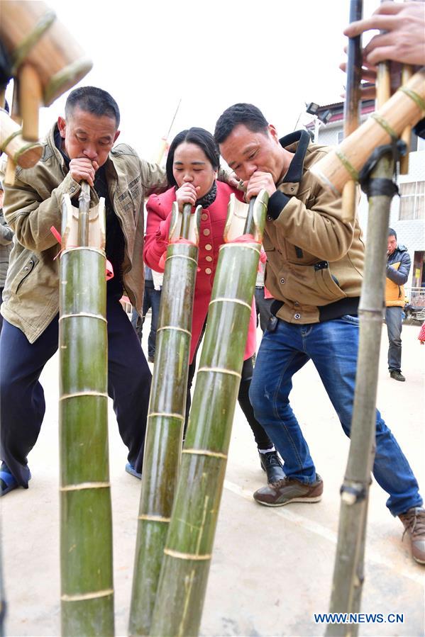 CHINA-GUANGXI-RONGSHUI-SPRING FESTIVAL-CELEBRATION (CN)