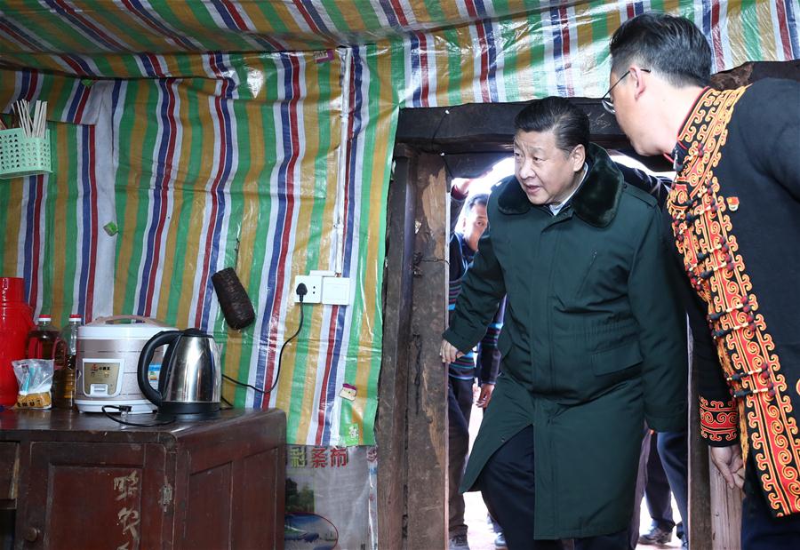 CHINA-SICHUAN-XI JINPING-INSPECTION (CN)