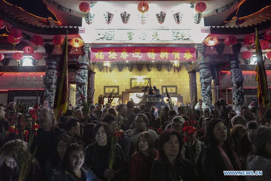 U.S.-LOS ANGELES-CHINESE LUNAR NEW YEAR-CELEBRATION