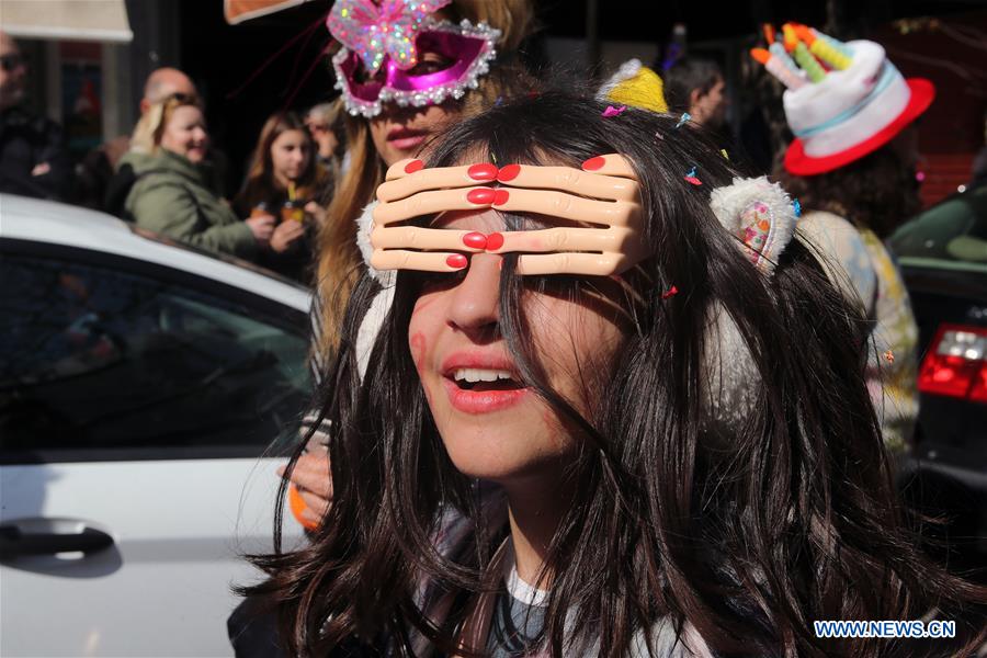 GREECE-ATHENS-CARNIVAL