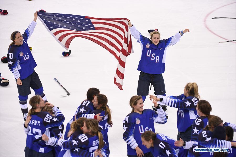 (SP)OLY-SOUTH KOREA-PYEONGCHANG-ICE HOCKEY-WOMEN-FINAL-USA VS CAN