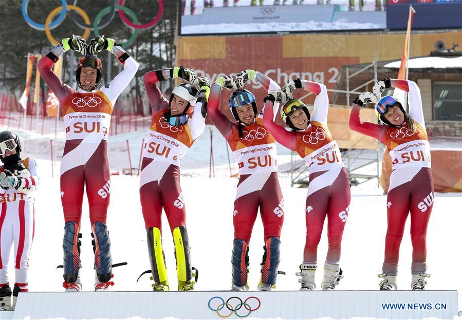 (SP)OLY-SOUTH KOREA-PYEONGCHANG-ALPINE SKIING-TEAM EVENT-FINAL