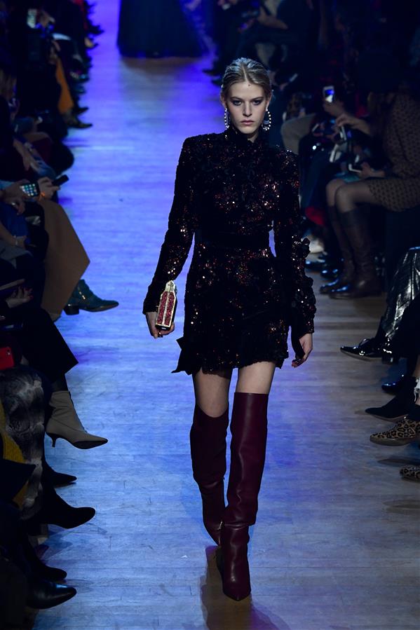 FRANCE-PARIS-FASHION WEEK-ELIE SAAB