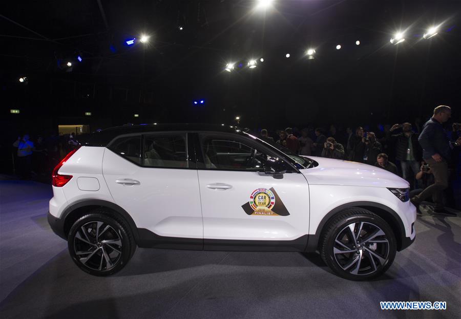 SWITZERLAND-GENEVA-MOTOR SHOW-CAR OF THE YEAR-VOLVO XC40