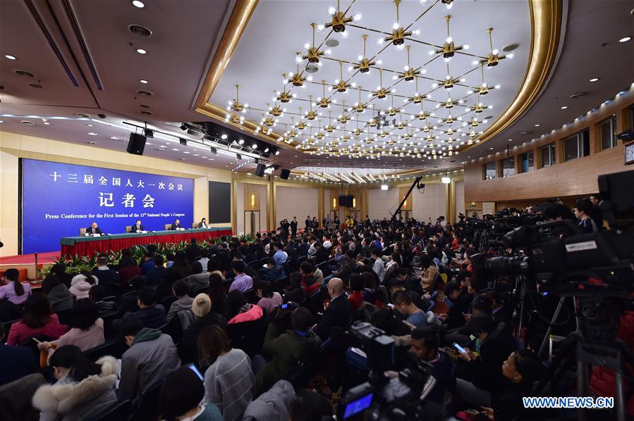 (TWO SESSIONS)CHINA-BEIJING-NPC-PRESS CONFERENCE-AGRICULTURE (CN)