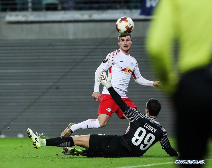 (SP)GERMANY-LEIPZIG-SOCCER-UEFA EUROPA LEAGUE-LEIPZIG VS ZENIT