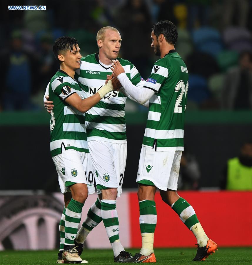 (SP)PORTUGAL-LISBON-EUROPA LEAGUE-SPORTING VS PLZEN