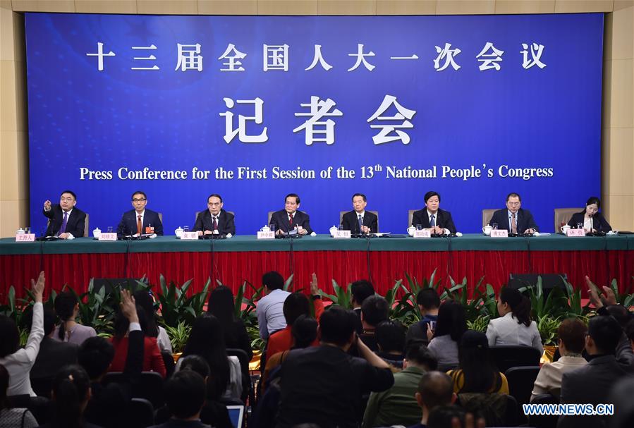 (TWO SESSIONS)CHINA-BEIJING-NPC-PRESS CONFERENCE-SUPERVISION WORK (CN)