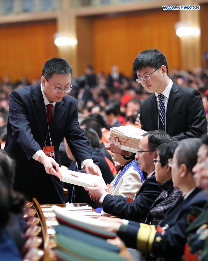 (TWO SESSIONS)CHINA-BEIJING-NPC-FIFTH PLENARY MEETING (CN)