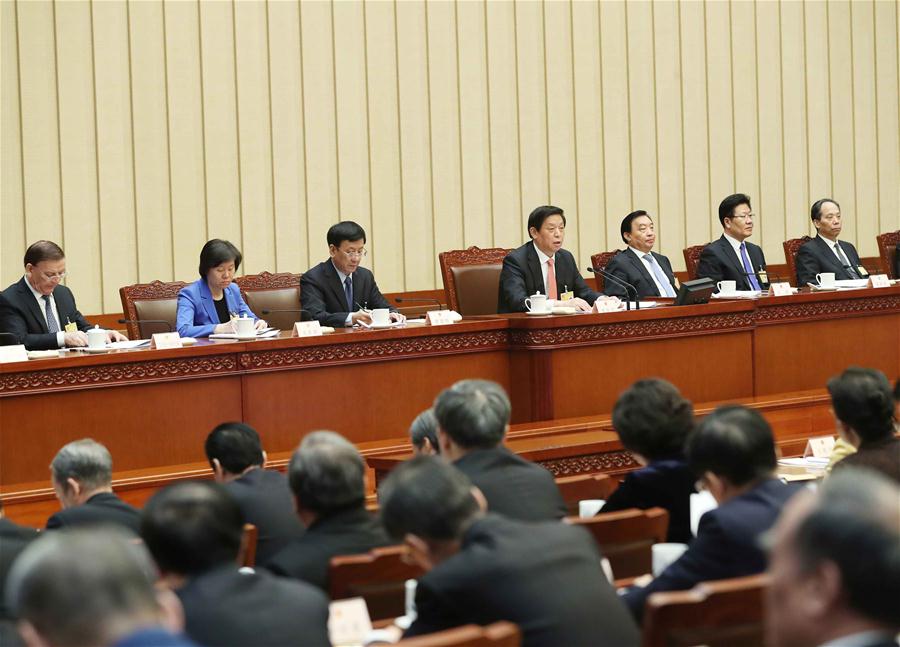 CHINA-BEIJING-NPC-LI ZHANSHU-MEETING (CN)