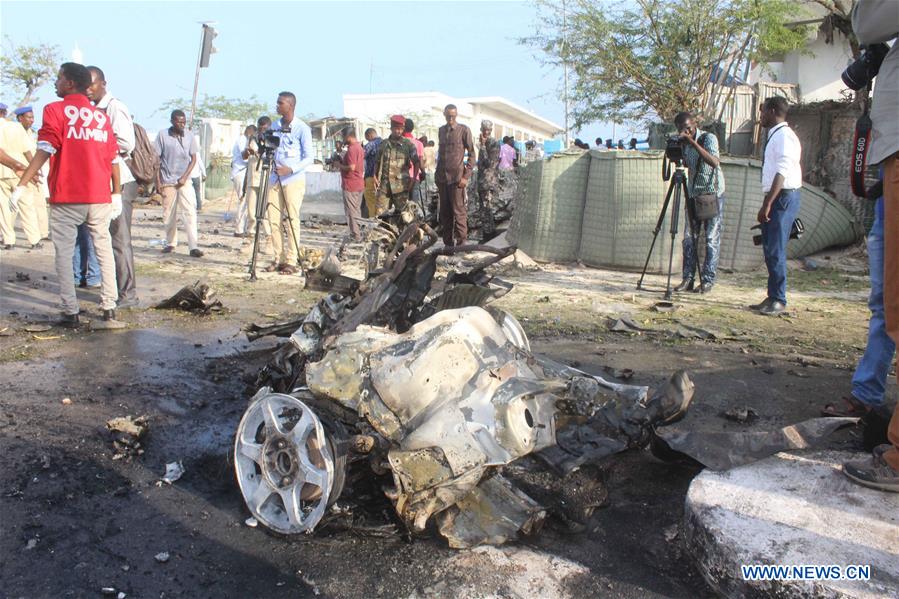 SOMALIA-MOGADISHU-CAR BOMB EXPLOSION