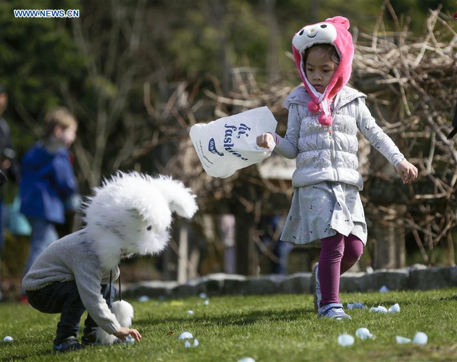 CANADA-VANCOUVER-EASTER-EGG HUNT