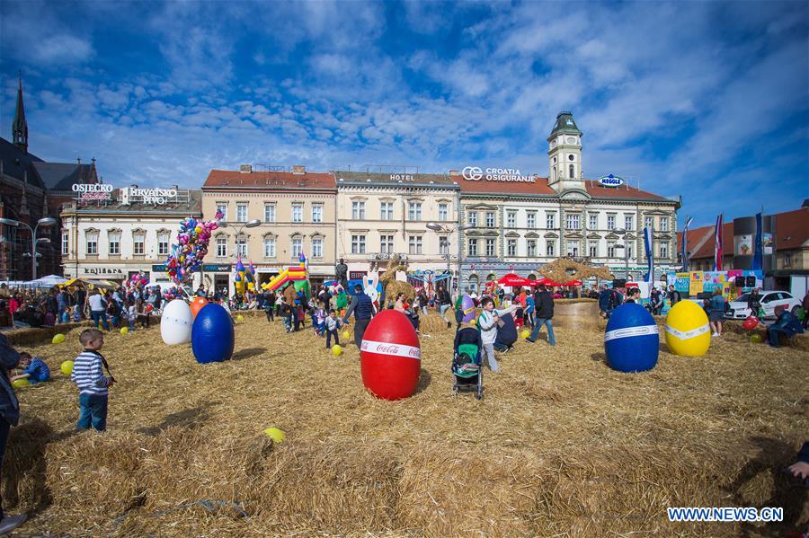 CROATIA-OSIJEK-EASTER NEST