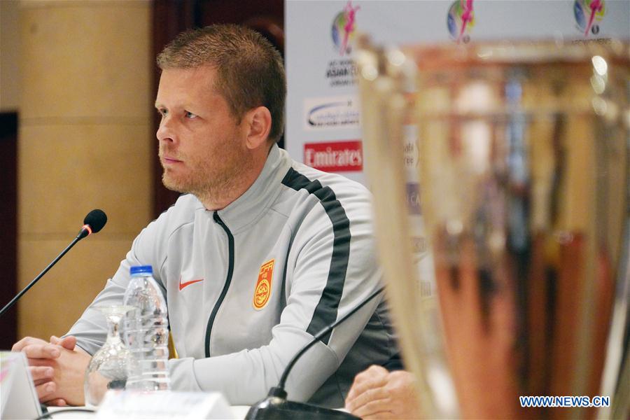 (SP)JORDAN-AMMAN-SOCCER-2018 AFC WOMEN'S ASIAN CUP-PRESS CONFERENCE