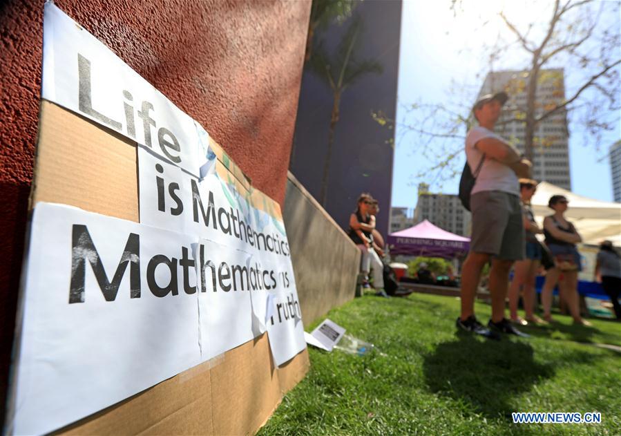 US-LOS ANGELES-MARCH FOR SCIENCE-ACTIVITY