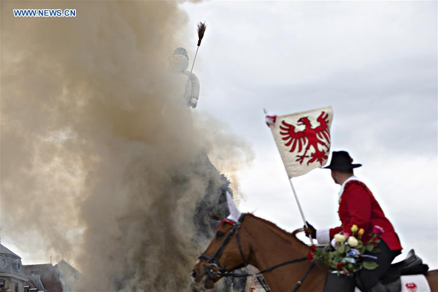 SWITZERLAND-ZURICH-SECHSELAUTEN-SPRING FESTIVAL