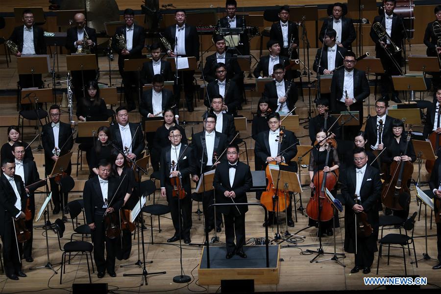 GREECE-ATHENS-CHINA-HANGZHOU PHILHARMONIC ORCHESTRA-PERFORMANCE