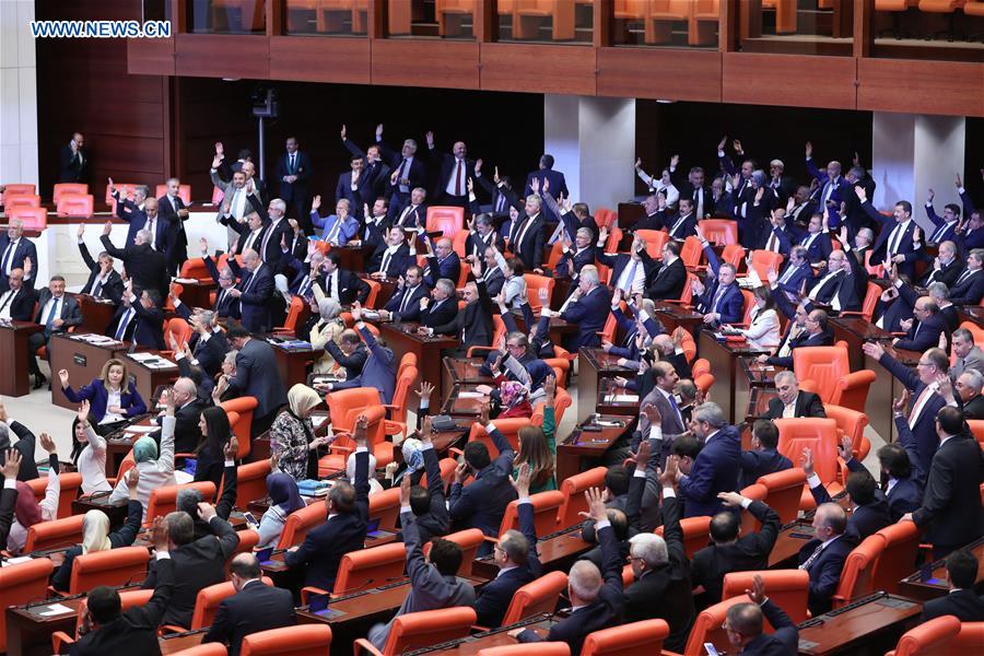 TURKEY-ANKARA-PARLIAMENT-STATE OF EMERGENCY-EXTENSION