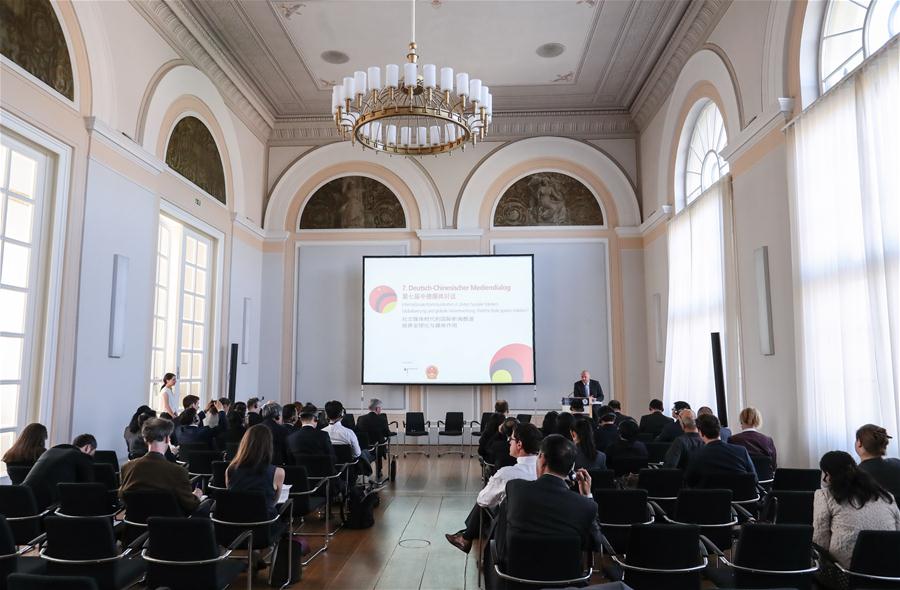 GERMANY-BERLIN-CHINA-GERMANY-MEDIA DIALOGUE