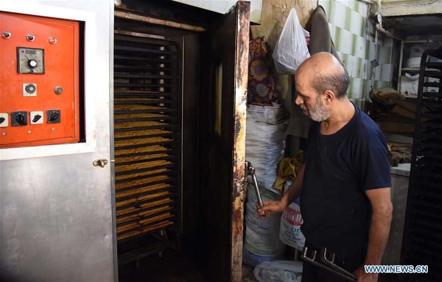 SYRIA-ALEPPO-BAKERY