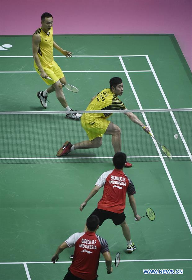 (SP)THAILAND-BANGKOK-BADMINTON-THOMAS CUP