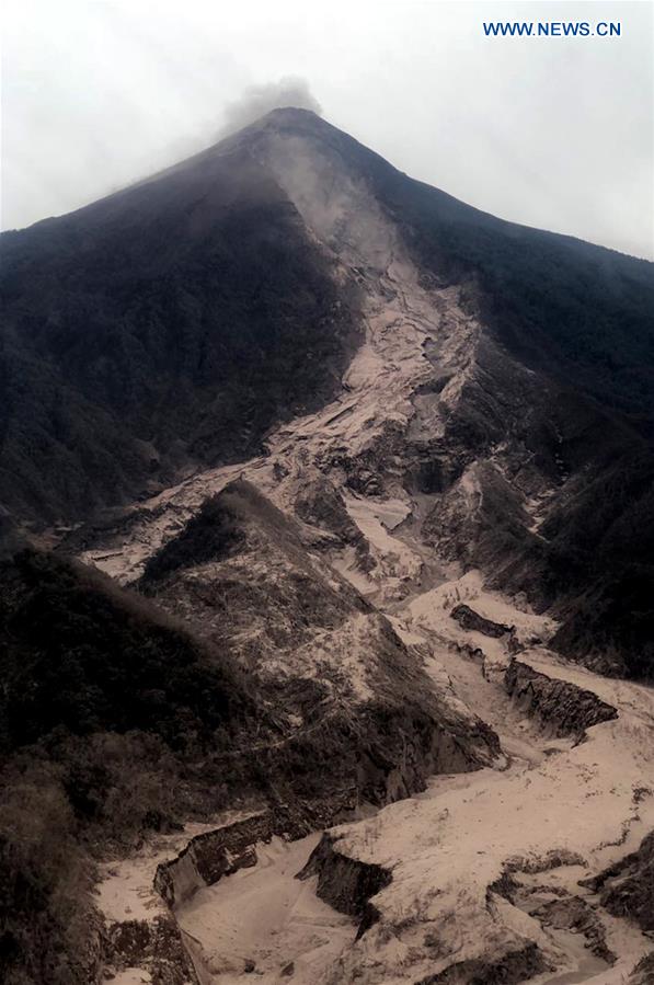 GUATEMALA-CHIMALTENANGO-VOLCANO-ERUPTION