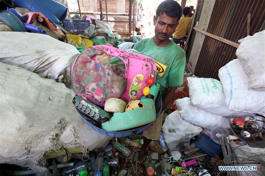 MYANMAR-YANGON-WORLD ENVIRONMENT DAY-BEAT PLASTIC POLLUTION