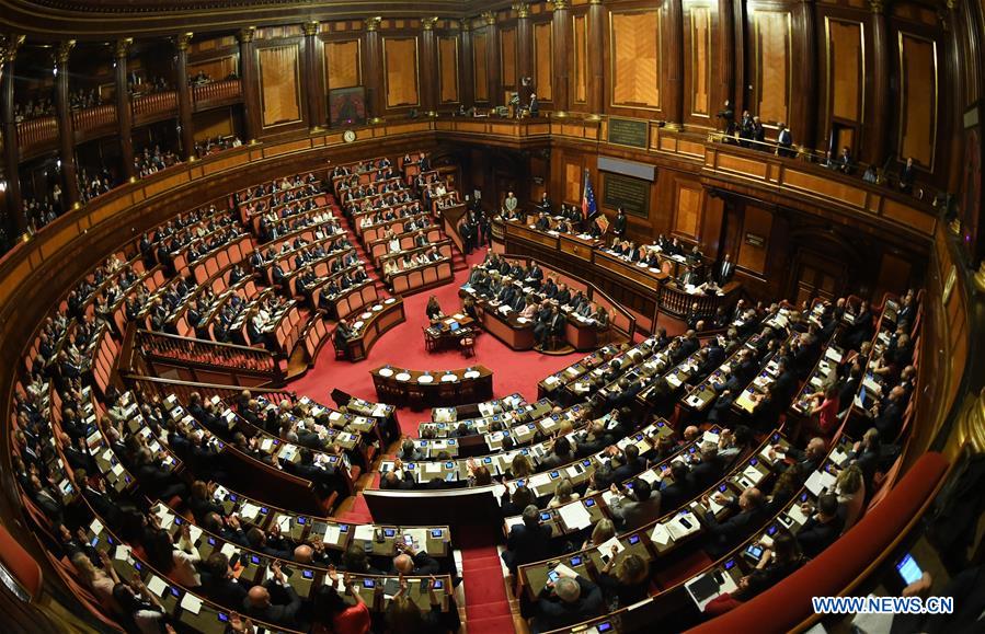 ITALY-ROME-SENATE-GOVERNMENT-CONFIDENCE VOTE