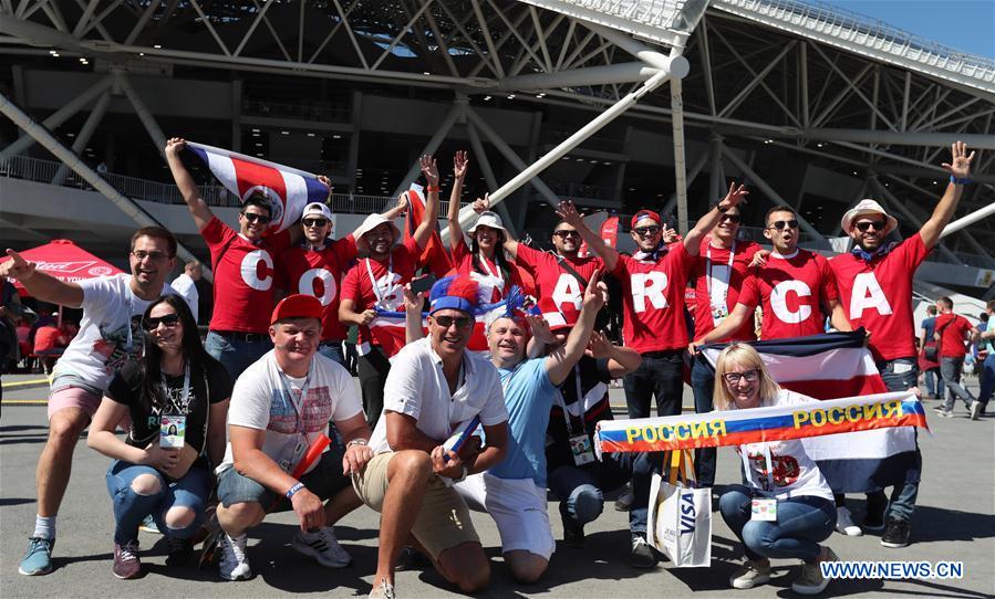 (SP)RUSSIA-SAMARA-2018 WORLD CUP-GROUP E-COSTA RICA VS SERBIA