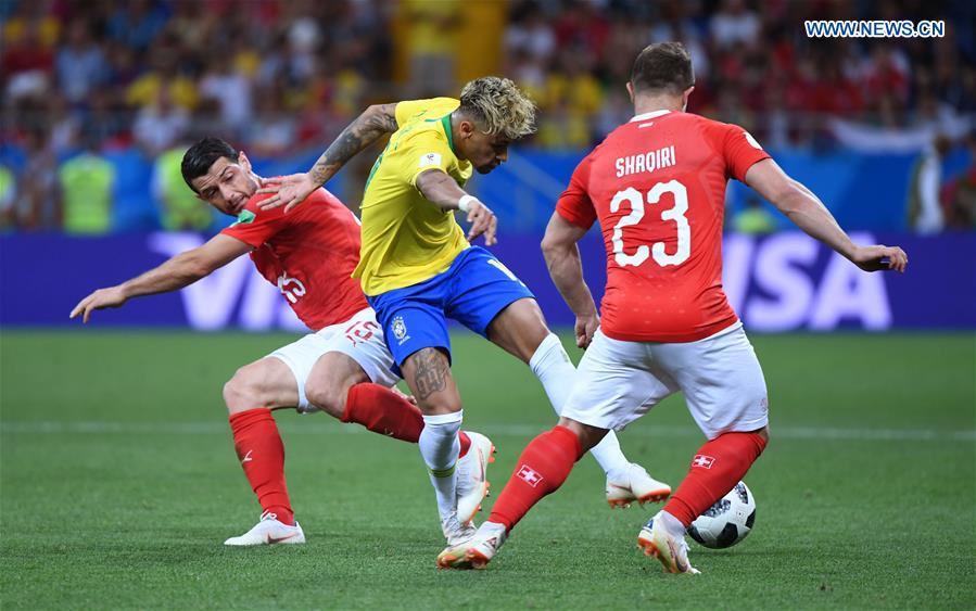 (SP)RUSSIA-ROSTOV-ON-DON-2018 WORLD CUP-GROUP E-BRAZIL VS SWITZERLAND