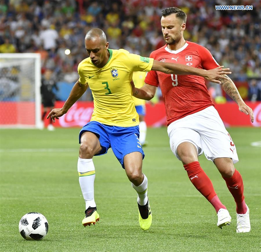 (SP)RUSSIA-ROSTOV-ON-DON-2018 WORLD CUP-GROUP E-BRAZIL VS SWITZERLAND 