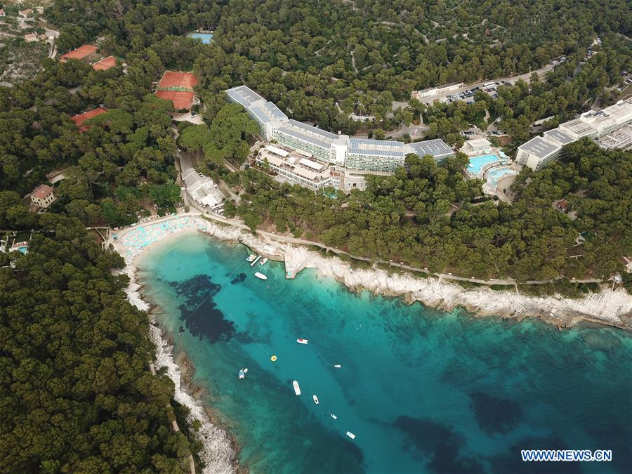 CROATIA-MALI LOSINJ-AERIAL SCENERY