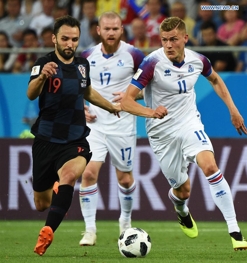 (SP)RUSSIA-ROSTOV-ON-DON-2018 WORLD CUP-GROUP D-ICELAND VS CROATIA