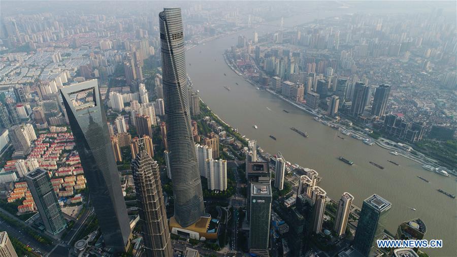 CHINA-SHANGHAI-PUDONG-AERIAL VIEW (CN)