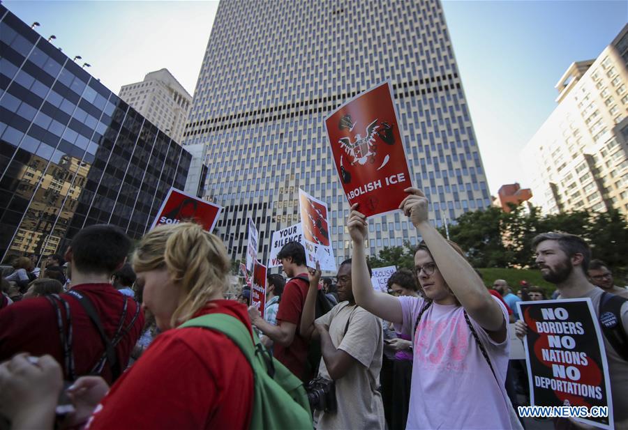 U.S.-NEW YORK-ANTI DEPORTATION PROTEST