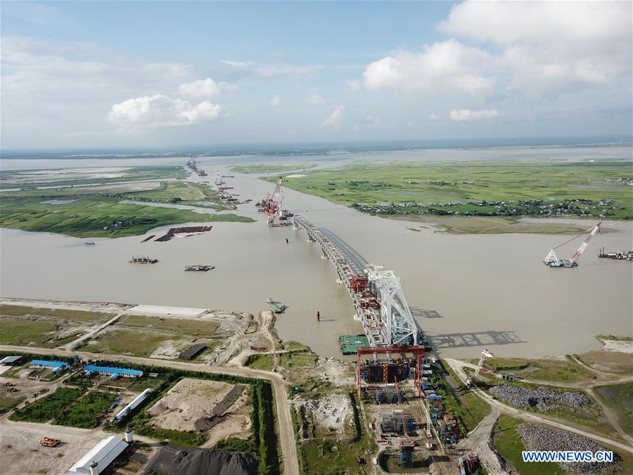 BANGLADESH-PADMA-BRIDGE-5TH SPAN-INSTALLATION